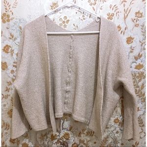 Cream/Nude Wool Cardi